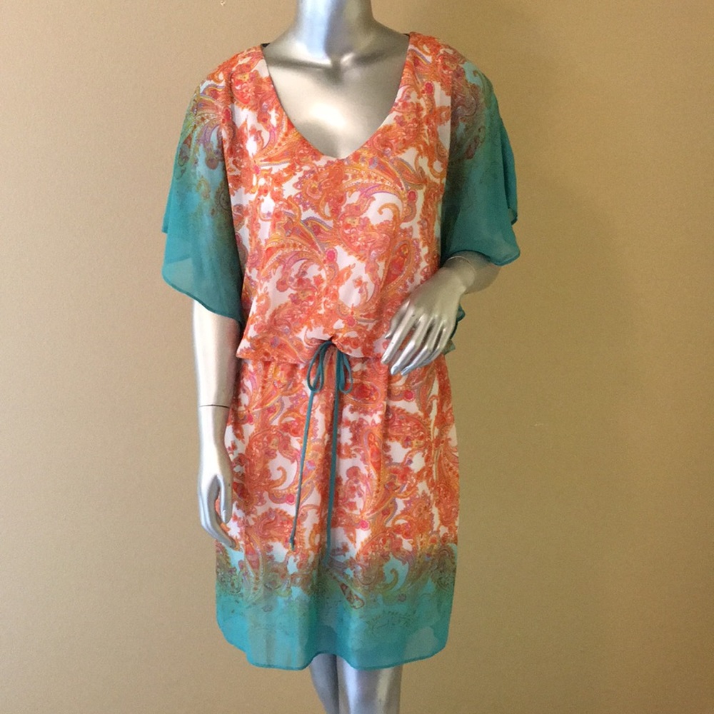 Bisou Bisou Paisley Dress